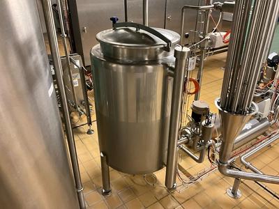 Overview picture of s/s Balancing tank